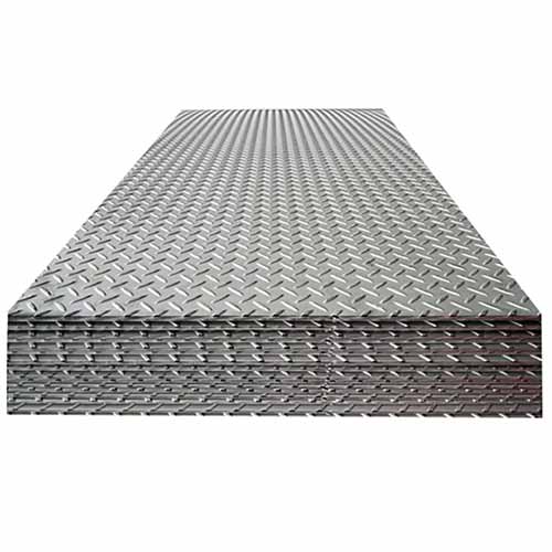 Factory price hot rolled carbon metal checker sheet Checkered Steel Plate with high quality