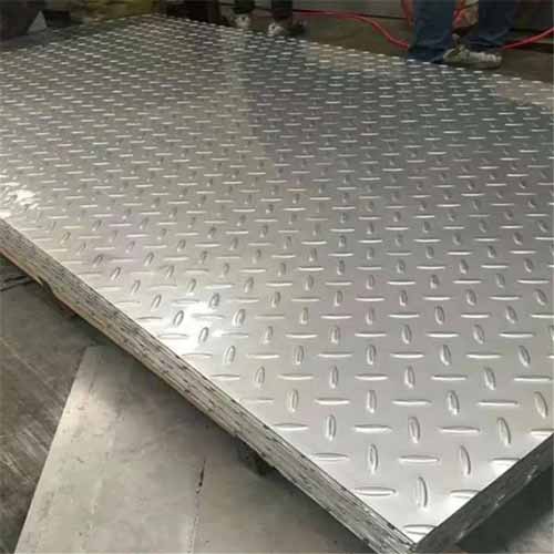 checker plate Embossed Anti Slip 304 201 Stainless Steel Diamond Plate
