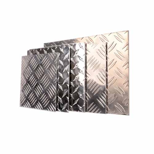 Coil Type Aluminum Checkered Diamond Plate Sheets Heavyweight Rolled Embossed Aluminum Sheet