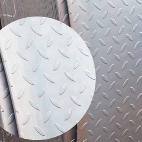 High Quality Carbon Hot Rolled Riffled Price Checker Standard Sizes 1mm Thick Steel Sheet Checkered Plate