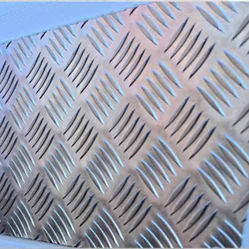1100 3003 5083 Pointer Diamond Embossed Checker Aluminium Alloy Plate with Five Bars Chequered