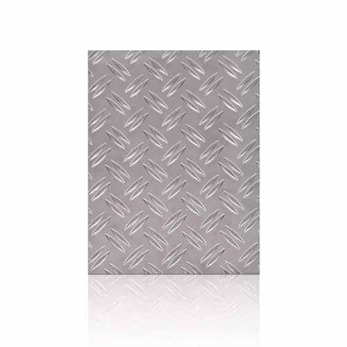 China Factory Supplier Custom Tread Chequered Aluminium Checker Plate Embossed Aluminum Sheet