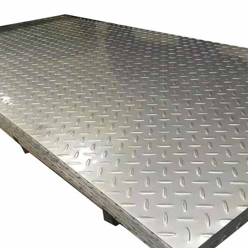 A36 3mm 3.5mm Embossed Checkered Steel Plate for Subway Steps