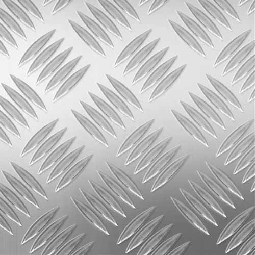 Hot selling anti slip big 5 bar aluminium diamond tread kick sheet aluminum chequer plate for building wall protection